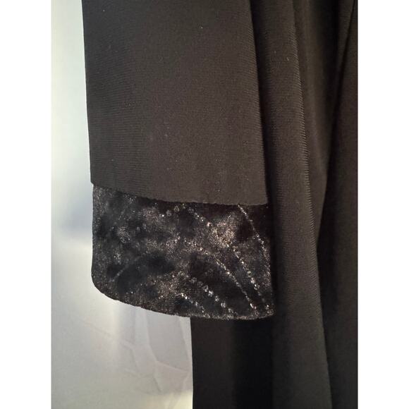 Black R & M Richards Cardigan Size 16W - Picture 3 of 4